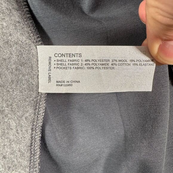 Greyson Vest Mens S Gray Sequoia Lux Golf Sweater NWT Embroidered Polyester Wool - Picture 15 of 16